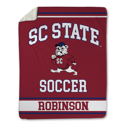 SCSU - NCAA Women's Soccer : Sydnee-Symone Robinson - Blanket-0
