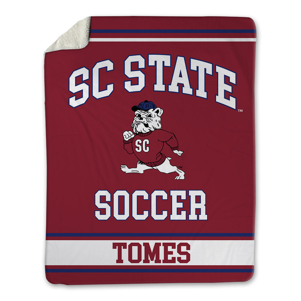 SCSU - NCAA Women's Soccer : Eiliyah Tomes - Blanket-0