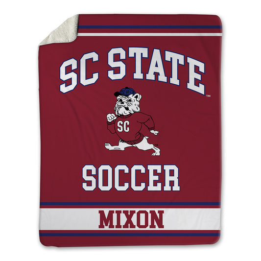 SCSU - NCAA Women's Soccer : Zora Mixon - Blanket-0