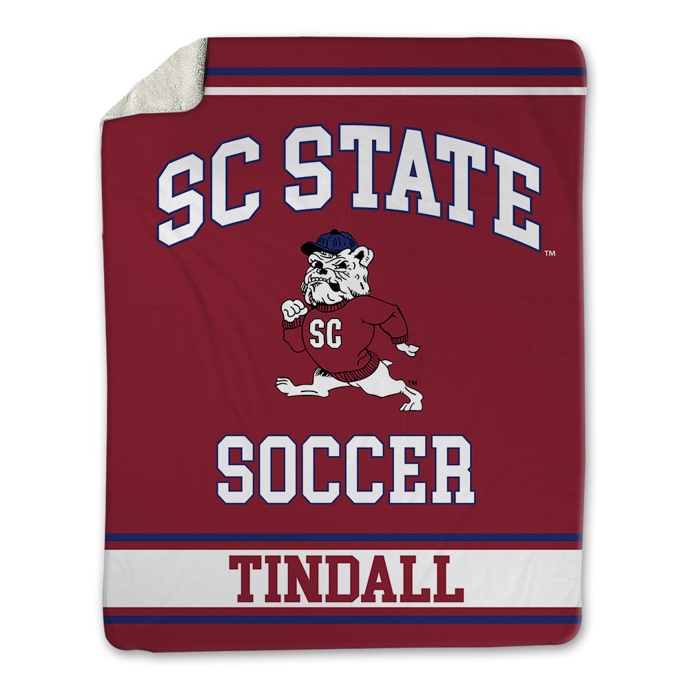 SCSU - NCAA Women's Soccer : Ayla Tindall - Blanket-0