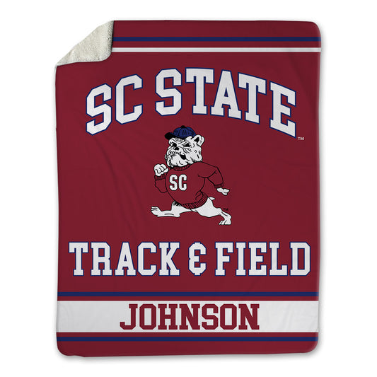 SCSU - NCAA Women's Track & Field : Naomi Johnson - Blanket-0