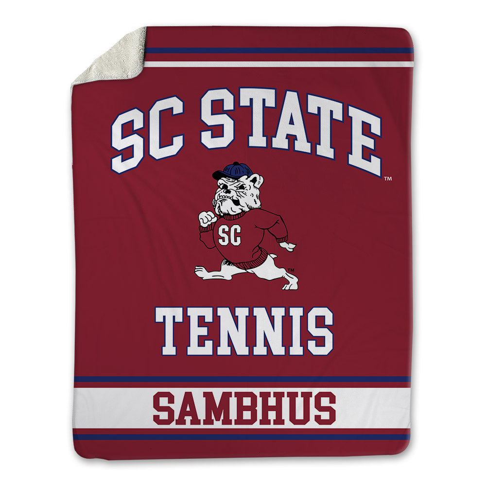 SCSU - NCAA Women's Tennis : Tuhina Sambhus - Blanket-0