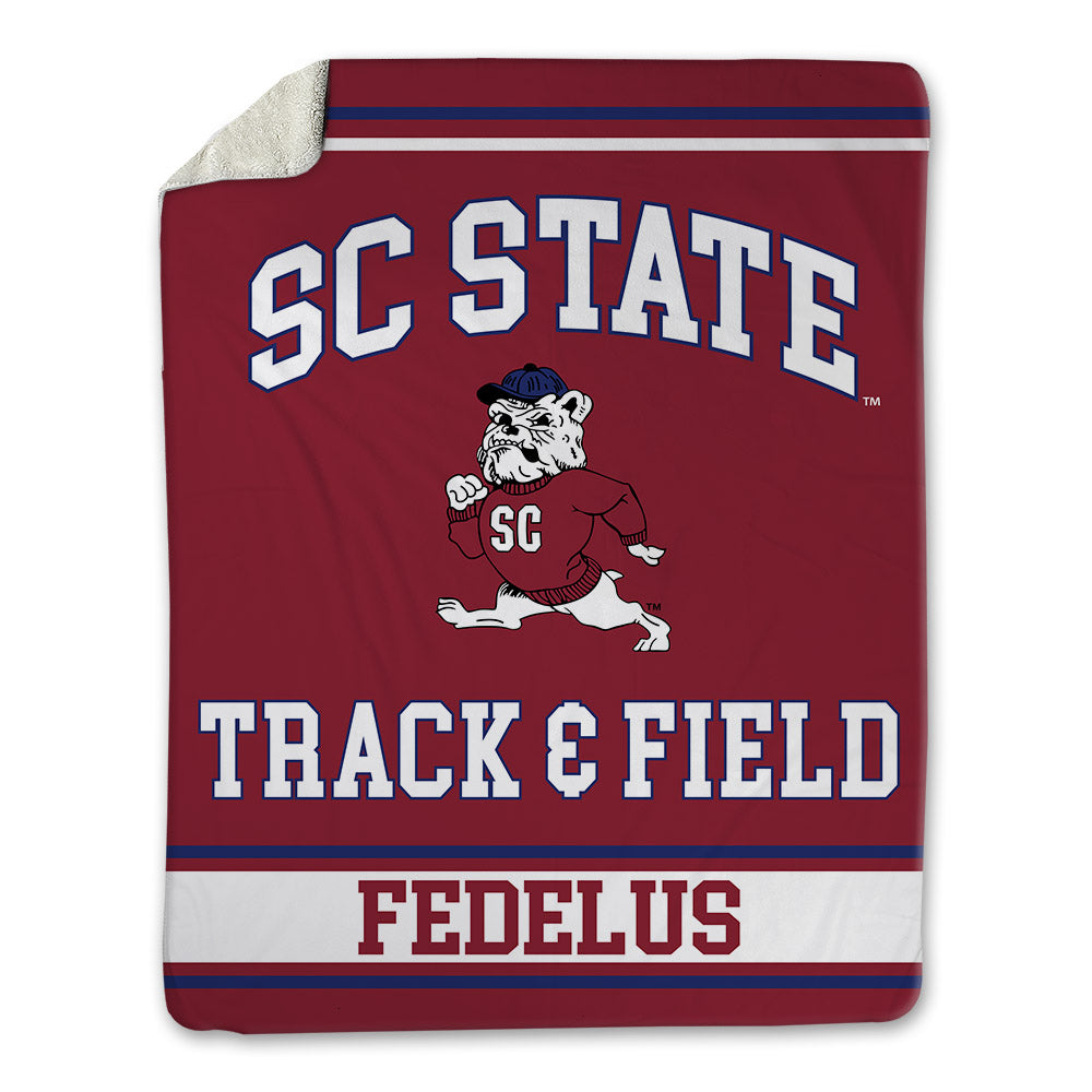 SCSU - NCAA Men's Track & Field : Zacharie Fedelus - Blanket-0