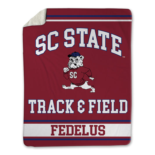 SCSU - NCAA Men's Track & Field : Zacharie Fedelus - Blanket-0