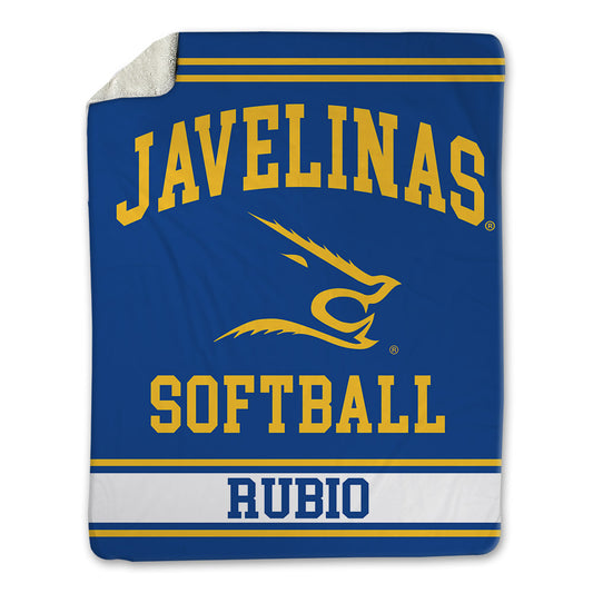 TAMUK - NCAA Softball : Mia Rubio - Blanket-0