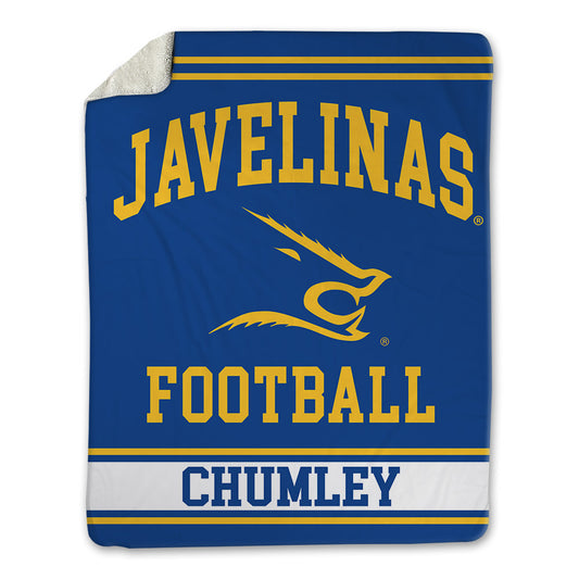 TAMUK - NCAA Football : James Chumley - Blanket-0