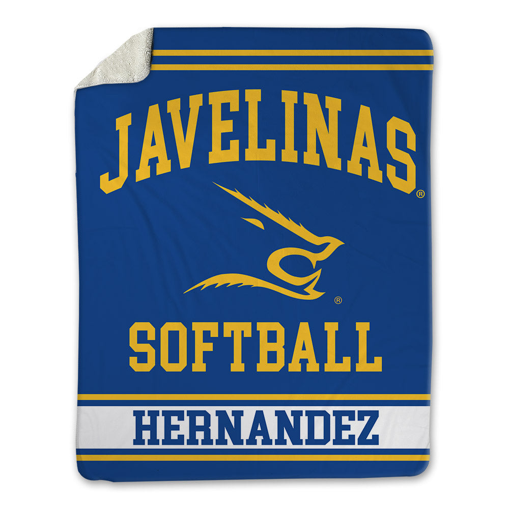 TAMUK - NCAA Softball : Isabella Hernandez - Blanket-0