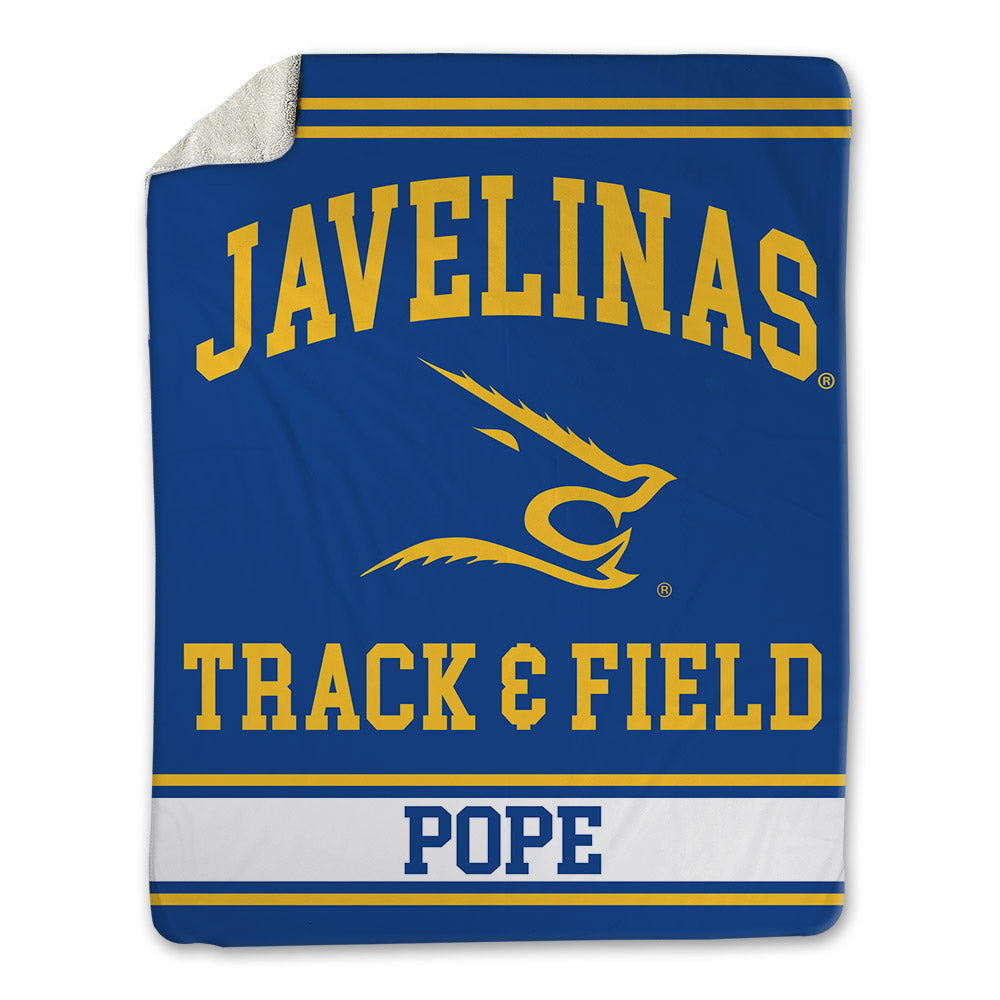 TAMUK - NCAA Men's Track & Field : DaTavus Pope - Blanket-0