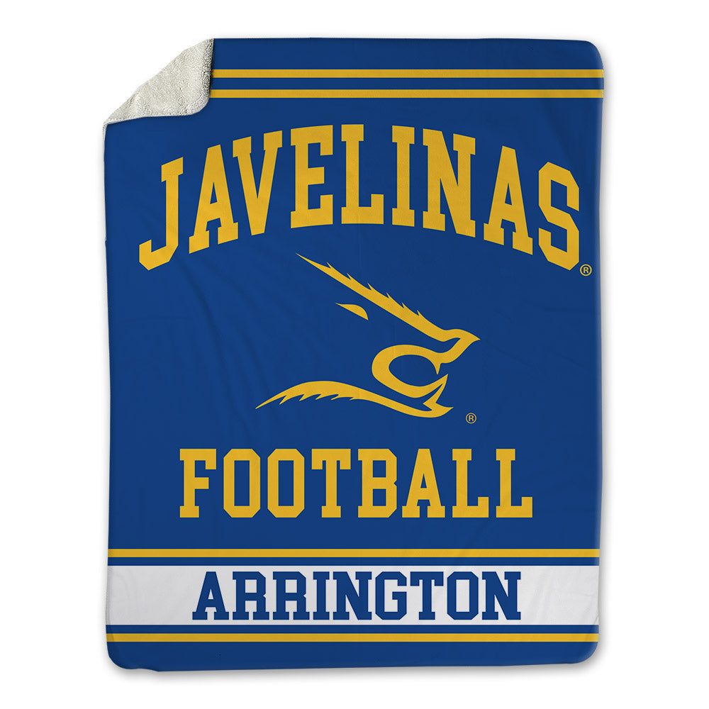 TAMUK - NCAA Football : Luke Arrington - Blanket-0