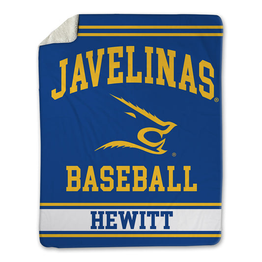 TAMUK - NCAA Baseball : Easton Hewitt - Blanket-0