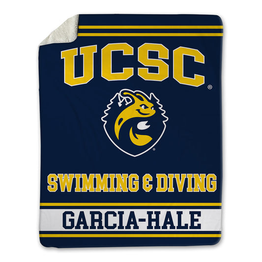UCSC - NCAA Women's Swimming & Diving : Maya Garcia-Hale - Blanket-0