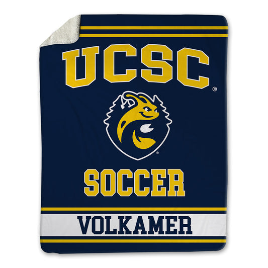 UCSC - NCAA Men's Soccer : Torin Volkamer - Blanket-0