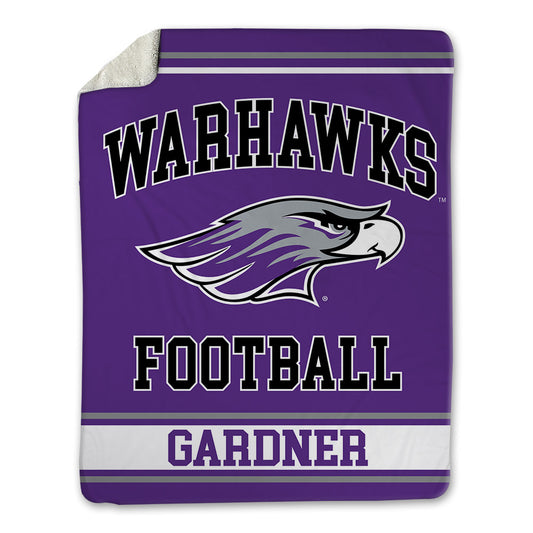 UW-Whitewater - NCAA Football : Earl Gardner - Blanket-0