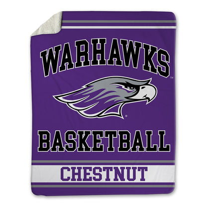 UW-Whitewater - NCAA Men's Basketball : Darius Chestnut - Blanket-1