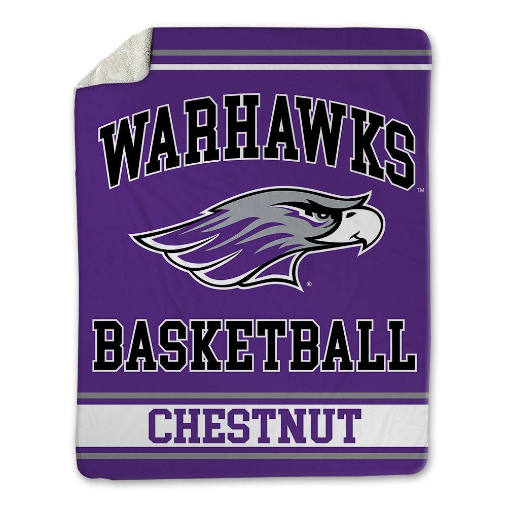 UW-Whitewater - NCAA Men's Basketball : Darius Chestnut - Blanket-0