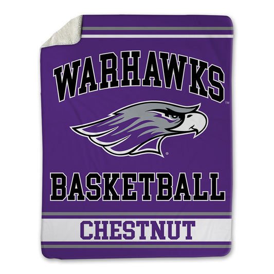 UW-Whitewater - NCAA Men's Basketball : Darius Chestnut - Blanket-0