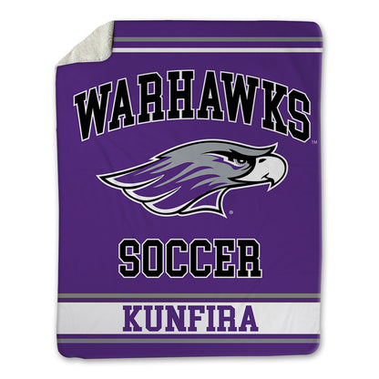 UW-Whitewater - NCAA Men's Soccer : Franklin Kunfira - Blanket-0