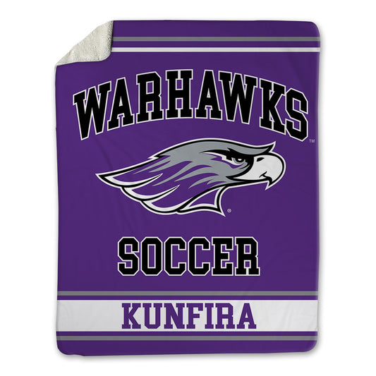 UW-Whitewater - NCAA Men's Soccer : Franklin Kunfira - Blanket-0