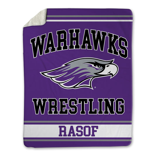 UW-Whitewater - NCAA Wrestling : Jordan Rasof - Blanket-0
