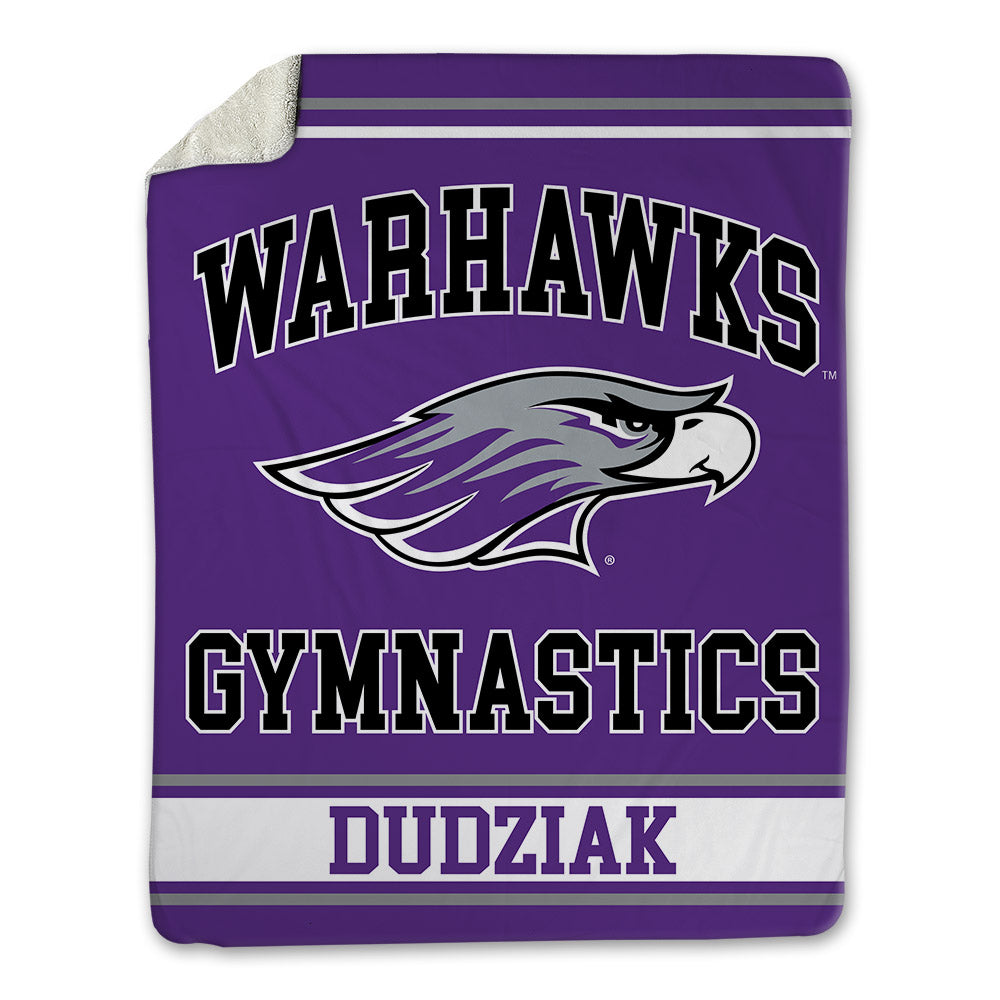 UW-Whitewater - NCAA Women's Gymnastics : Danielle Dudziak - Blanket-0