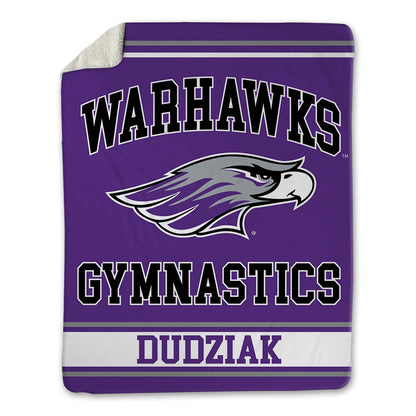 UW-Whitewater - NCAA Women's Gymnastics : Danielle Dudziak - Blanket-0