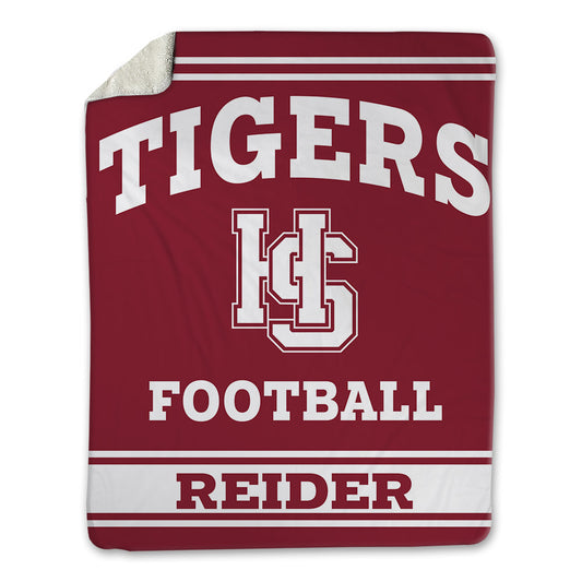 HSC - NCAA Football : Hurley Reider - Blanket-0