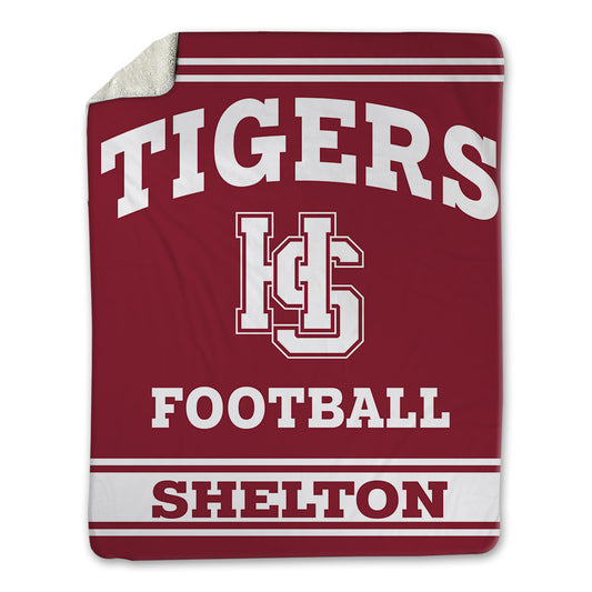 HSC - NCAA Football : Connor Shelton - Blanket-0