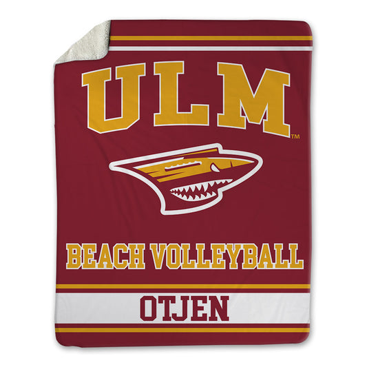 ULM - NCAA Beach Volleyball : Calliandra Otjen - Blanket-0