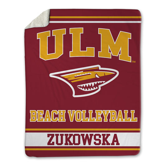 ULM - NCAA Beach Volleyball : Izabela Zukowska - Blanket-0