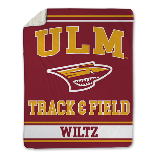 ULM - NCAA Men's Track & Field : Gionni Wiltz - Blanket-0