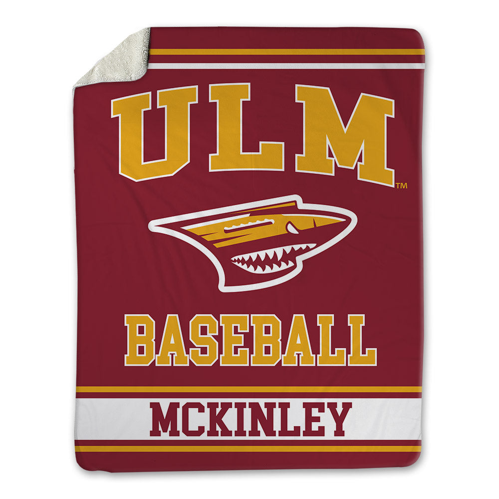 ULM - NCAA Baseball : Brendan Mckinley - Blanket-0