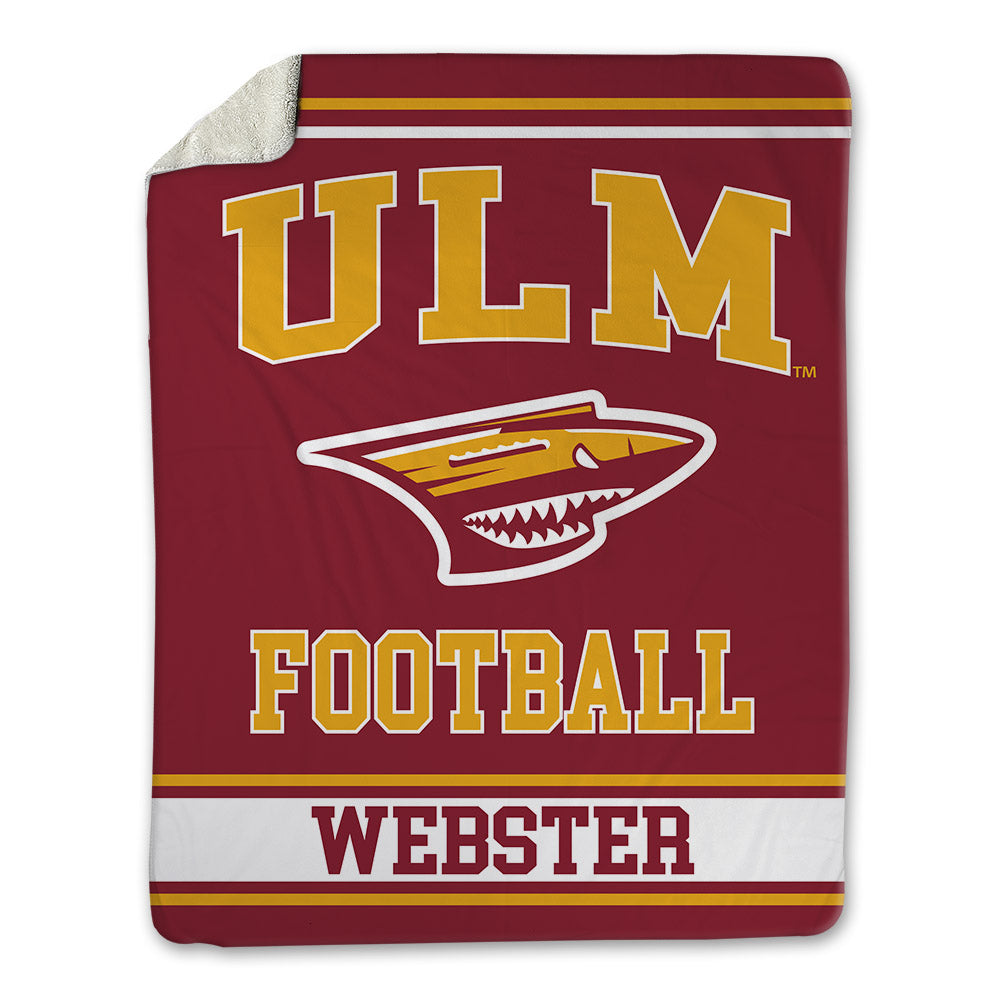 ULM - NCAA Football : Lakendra Webster - Blanket-0