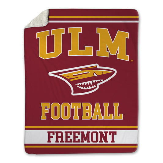 ULM - NCAA Football : Orlando Freemont - Blanket-0