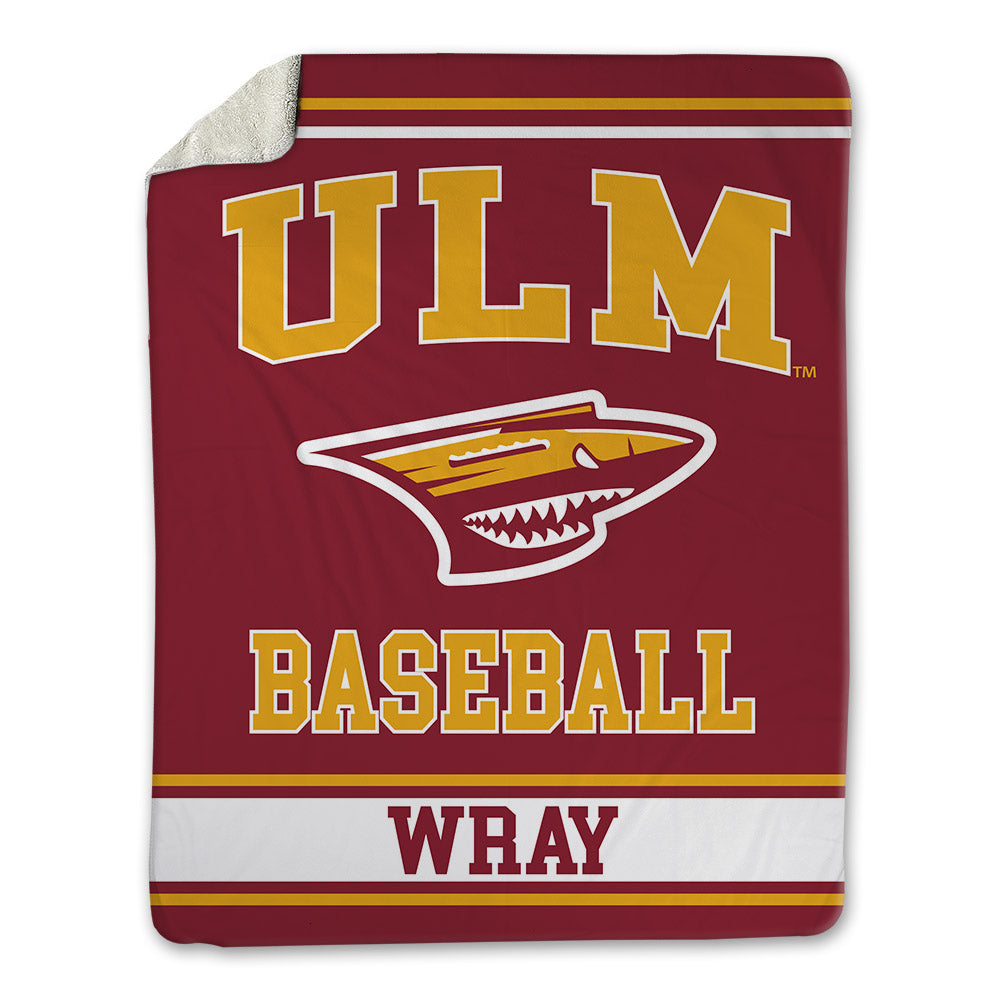 ULM - NCAA Baseball : Dayne Wray - Blanket-0