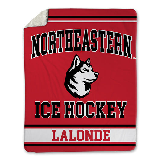Northeastern - NCAA Women's Ice Hockey : Allie Lalonde - Blanket-0