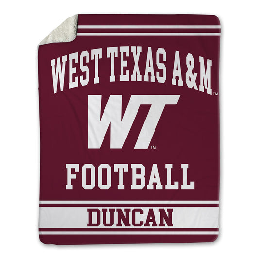 WTAMU - NCAA Football : Dalton Duncan - Blanket-0