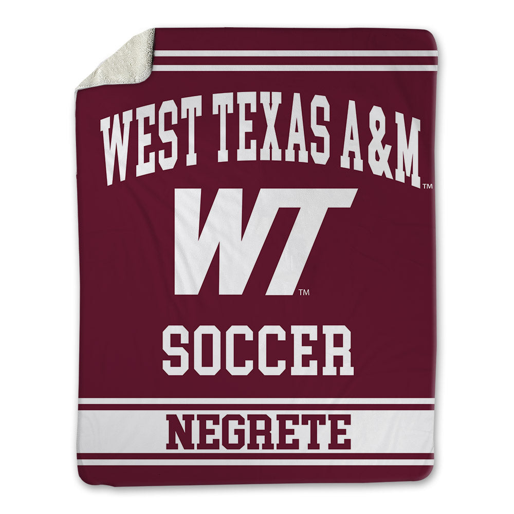 WTAMU - NCAA Women's Soccer : Blanca Negrete - Blanket-0