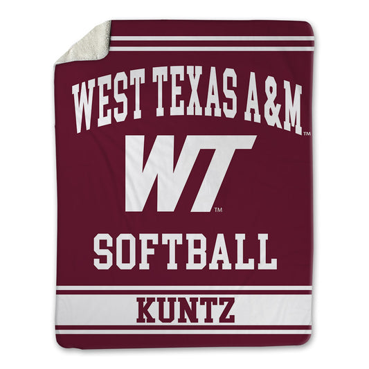 WTAMU - NCAA Softball : Trinity Kuntz - Blanket-0