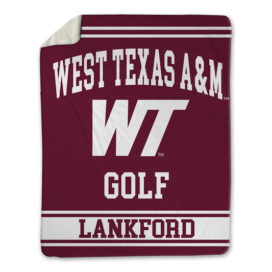 WTAMU - NCAA Men's Golf : Jackson Lankford - Blanket-0
