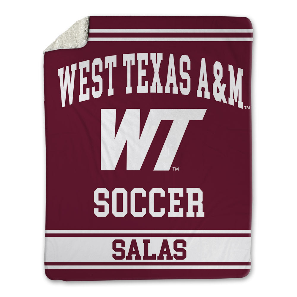 WTAMU - NCAA Women's Soccer : Makenah Salas - Blanket-0