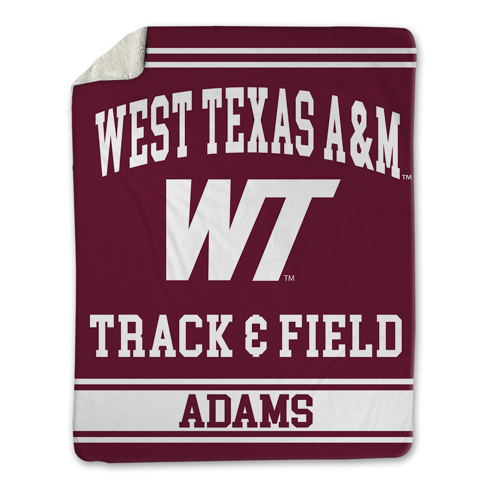 WTAMU - NCAA Men's Track & Field : Parker Adams - Blanket-0