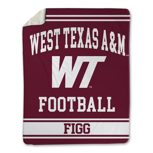 WTAMU - NCAA Football : Cade Figg - Blanket-0