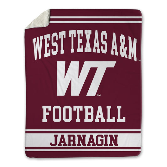 WTAMU - NCAA Football : Lucas Jarnagin - Blanket-0