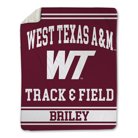WTAMU - NCAA Men's Track & Field : Kember Briley - Blanket-0