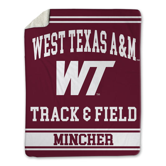 WTAMU - NCAA Men's Track & Field : Marshall Mincher - Blanket-0