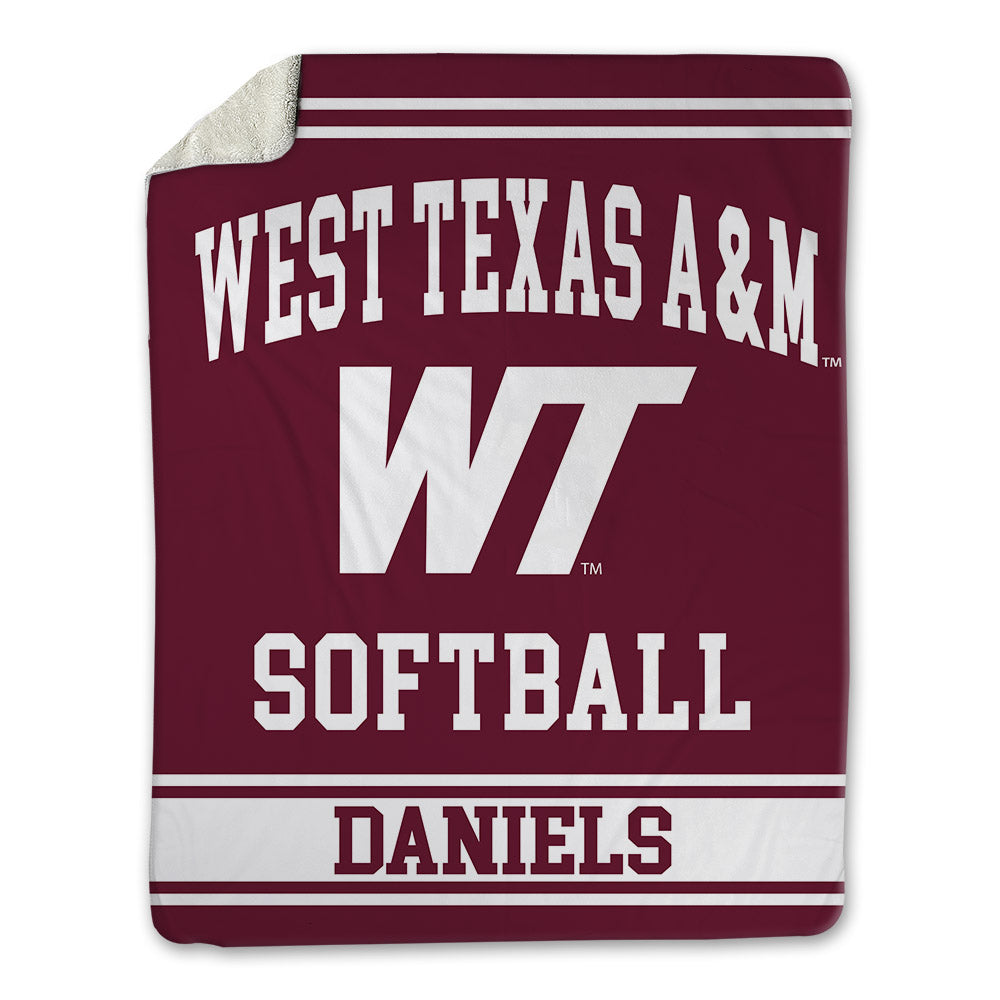 WTAMU - NCAA Softball : Briley Daniels - Blanket-0