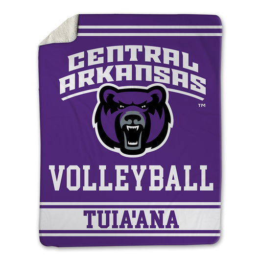Central Arkansas - NCAA Women's Volleyball : Gabby Tuia'ana - Blanket-0