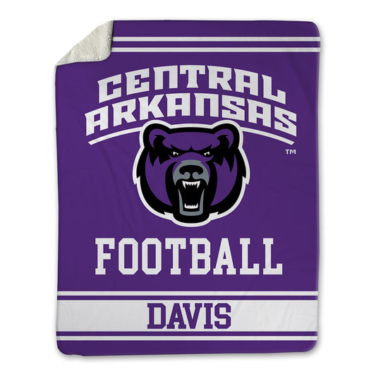 Central Arkansas - NCAA Football : Dallas Davis - Blanket-0