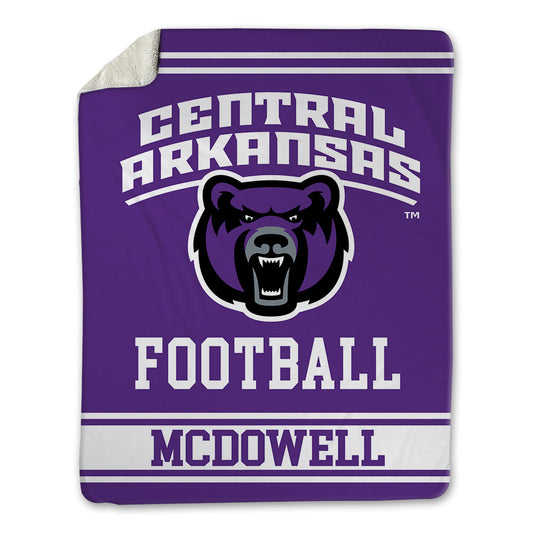 Central Arkansas - NCAA Football : Quentin McDowell - Blanket-0
