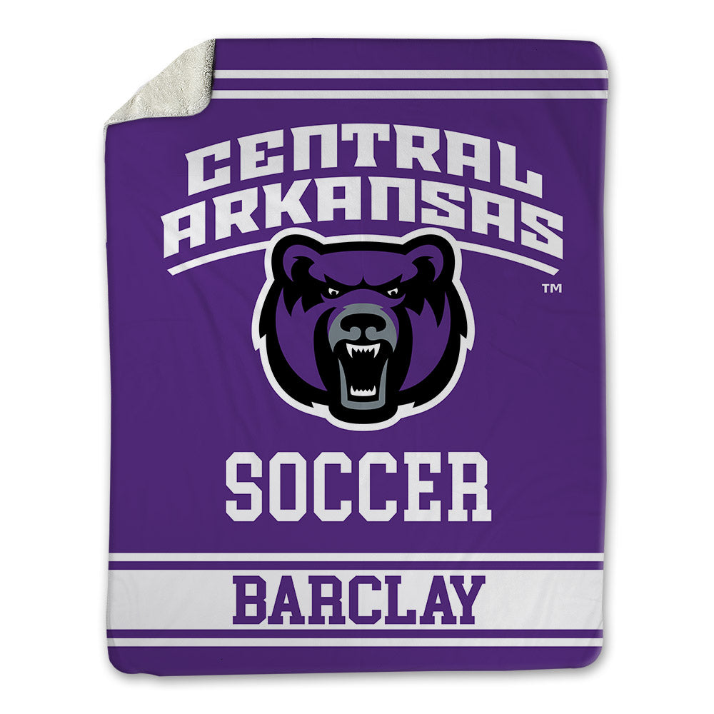 Central Arkansas - NCAA Men's Soccer : Jordan Barclay - Blanket-0